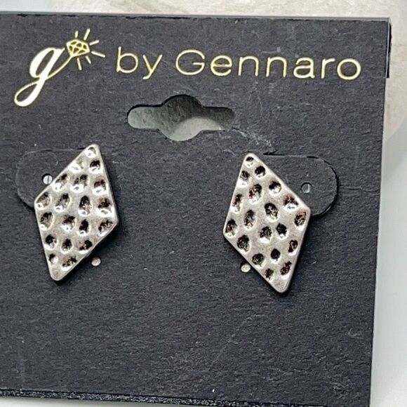 G by Gennaro simple silver post Earrings $16ea / 3 for $25 - Picture 3 of 3